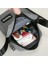 Gri 18X14X5CM Naylon Omuz Çantası Erkekler Düz Renk Crossbody Çanta Rahat ve Moda Avrupa ve Amerikan Retro Çanta Bolso Hombre Bandolera (Yurt Dışından) 4