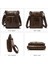 701BLACK-LASER Westal Messenger Çanta Erkek Omuz Hakiki Deri Çanta Flap Küçük Erkek Adam Erkekler Için Crossbody Çanta Doğal Deri Çanta M701 (Yurt Dışından) 2
