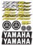 Modifiye Yamaha Yzf R25 Sticker Seti Sarı A4 (Yurt Dışından) 1