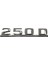 Mercedes W124 Için 250 D Bagaj Yazısı OEM:A1248171415 1