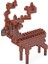 Sika Deer Desen Yapı Blosu Embled Oyuncaklar (Yurt Dışından) 1