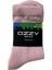 Ozzy Socks 5 Çift Beyaz Renkli Pamuklu Çocuk Uzun Soket Çorap 1