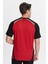 Erkek Sıfır Yaka Tişört Nefes Alan Kumaş Procool Spor Outdoor T-Shirt Kırmızı-Siyah 2