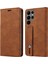 Samsung Galaxy S24 Ultra Deri Kılıf Bileklik Tasarımı Standlı Telefon Kapağı (Yurt Dışından) 2