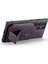 Samsung Galaxy S24 Ultra Kabuk Kart Tutucu Kickstand Telefon Kapağı Deri + Tpu Kılıf (Yurt Dışından) 3