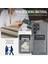 Samsung Galaxy S24 Ultra Kabuk Kart Tutucu Kickstand Telefon Kapağı Deri + Tpu Kılıf (Yurt Dışından) 5