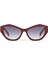 Bc 1296 C4 Cat Eye Bordo Kadın Güneş Gözlüğü 2