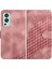 Oneplus Nord 2 Geometrik Desen Deri Manyetik Telefon Kılıfı (Yurt Dışından) 1