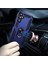 Samsung Galaxy A15 Uyumlu Kılıf Sofya Yüzüklü Standlı Zırhlı Korumalı Silikon Kılıf 4