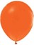 12 Inç Standart Boy Pastel Balon 50 Adet Turuncu 1
