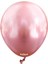 5 Inç Küçük Boy Krom Balon 50 Adet Pembe 1
