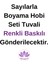 Renkli Baskılı Sayılarla Boyama Hobi Seti (Çerçeveli) 60X75 Cm: Unicorn 3