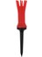 Kararlı Golf Tees Kauçuk, Aksesuarları Için Yan Dönüşü ve Sürtünmeyi Iırmızı (Yurt Dışından) 1