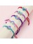 B53 5 Paket Sevimli Tek Boynuzlu At Çörek Gökkuşağı Ayı Kelebek Charm Elastik Halat Bilezik Kız Için Hairband Kullanımı Dostluk Bff Hediyeler (Yurt Dışından) 1