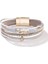Kırmızı Allyes Bohemian Infinity Charm Deri Bilezikler Kadınlar Için Moda Taklidi Wrap Bilezik Bileklik Kadın Takı Hediyeler (Yurt Dışından) 5