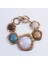 NE000701 2023 Yeni Za Hint Etnik Retro Taş Bilezikler Kadınlar Metal Içi Boş Bağlantılar Charm Bilezik Kadın Boho Bildirimi Bilezikler Takı (Yurt Dışından) 3