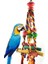 Mavi Stil Kuş Çiğneme Oyuncağı Komik Pamuk Halat Papağan Oyuncak Isırmaya Dayanıklı Kuş Yırtılma Oyuncak Cockatiels Parakeet Eğitim Oyuncak Kuş Aksesuarları (Yurt Dışından) 2