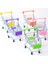 F Tarzı Paspas Arabası Alaşım Kuş Alışveriş Sepeti Mini Süpermarket Alışveriş Sepeti Arabası Kuş Oyuncakları Papağan Hamster Küçük Evcil Hayvan Malzemeleri (Yurt Dışından) 3