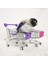 F Tarzı Paspas Arabası Alaşım Kuş Alışveriş Sepeti Mini Süpermarket Alışveriş Sepeti Arabası Kuş Oyuncakları Papağan Hamster Küçük Evcil Hayvan Malzemeleri (Yurt Dışından) 5