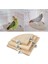 15CM Tarzı Et Kuş Papağan Ahşap Platform Standı Raf Oyuncak Hamster Şube Toyzes Istasyonu Hamster Papağan Tahtada Duruyor (Yurt Dışından) 4