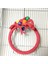 YEŞIL-20CM Tarzı Pet Papağan Kuşlar Kafes Oyuncak Pamuk Halat Daire Halka Standı Çiğneme Bite Asılı Salıncak Tırmanma Oyun Oyuncakları Cockatiel Parakeet (Yurt Dışından) 4
