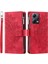 Xiaomi Redmi Için Not 12 4g Kırmızı Dikey Çizgili Yüksek Kalite ile (Yurt Dışından) 5