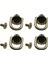 4x Çapalar Çanta Yapımı Tokalar Bağlantı Örü Klipsler Bağlantı Elemanları 4xcopper (Yurt Dışından) 4