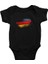 Almanya - Germany Siyah Unisex Bebek Body - Zıbın 1