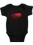 Fas - Morocco Siyah Unisex Bebek Body - Zıbın 1