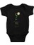 Dimetiltriptamin Molekülü Siyah Unisex Bebek Body - Zıbın 1