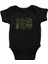 Kimya Atomlar Siyah Unisex Bebek Body - Zıbın 1