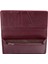 Hakiki Deri Unisex Portföy Cüzdanı Bordo BC158-06 4