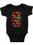 Karpuz Siyah Unisex Bebek Body - Zıbın 1