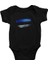 Estonya - Estonia Siyah Unisex Bebek Body - Zıbın 1