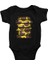 Hindistan Cevizi Coconut Siyah Unisex Bebek Body - Zıbın 1
