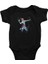 Handball Siyah Unisex Bebek Body - Zıbın 1