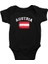Avusturya Siyah Unisex Bebek Body - Zıbın 1