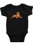 Tatlı Köpek Golden Retriever Siyah Unisex Bebek Body - Zıbın 1
