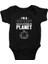 Botanikçi Siyah Unisex Bebek Body - Zıbın 1