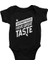 Çekirge Siyah Unisex Bebek Body - Zıbın 1