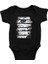 Grrr Woof Sevimli Köpek Siyah Unisex Bebek Body - Zıbın 1