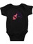 Kova Burcu Siyah Unisex Bebek Body - Zıbın 1