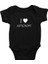 Astronomi Sevenler Siyah Unisex Bebek Body - Zıbın 1