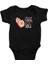 Keep Calm Poddle Kaniş Siyah Unisex Bebek Body - Zıbın 1