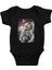 Astronot Husky Siyah Unisex Bebek Body - Zıbın 1