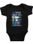 Su Yosunları Deniz Yosunu Alg Yosun Siyah Unisex Bebek Body - Zıbın 1