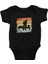 Masör Siyah Unisex Bebek Body - Zıbın 1
