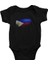 Filipinler - Philippines Siyah Unisex Bebek Body - Zıbın 1