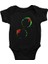 Embriyolog Siyah Unisex Bebek Body - Zıbın 1