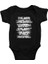 Sevimli Köpekler Siyah Unisex Bebek Body - Zıbın 1